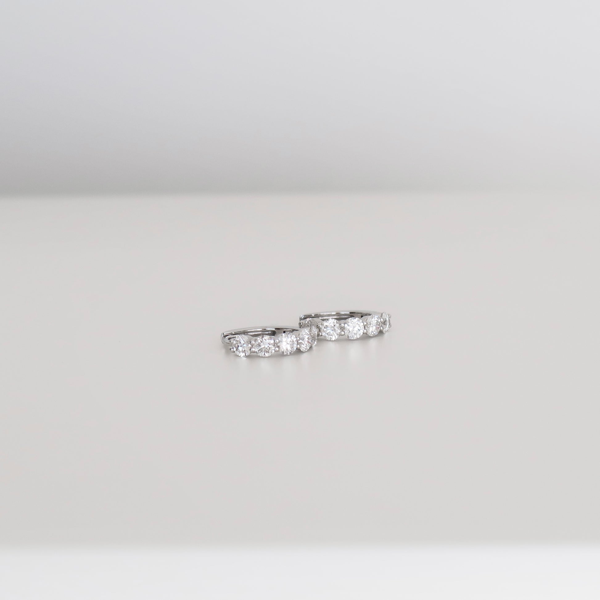 Diamond Hoops 1.00 ct