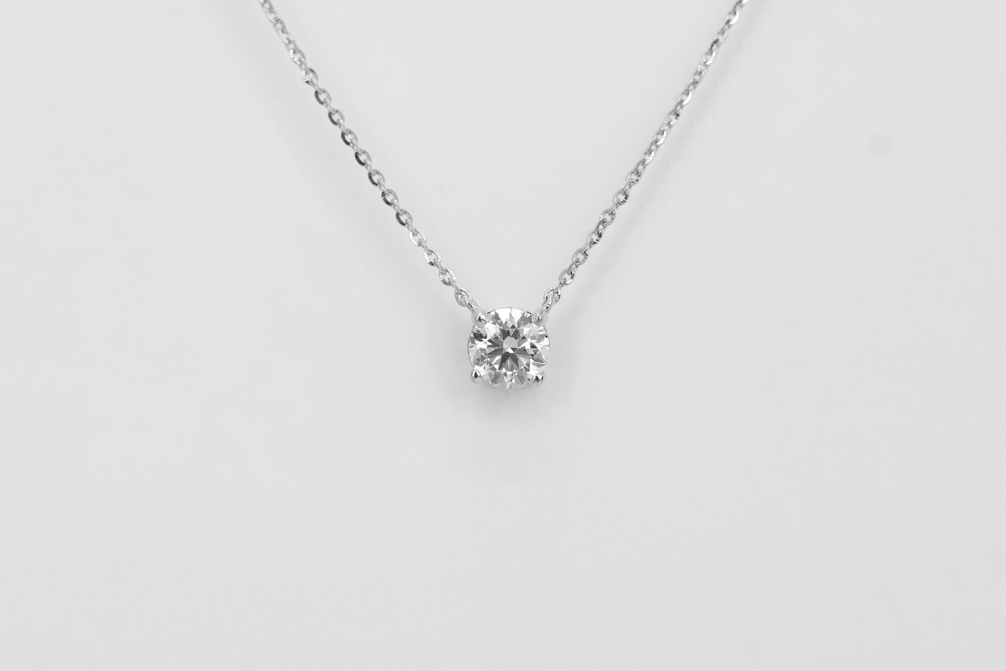 Solitaire Pendant 1.00 ct