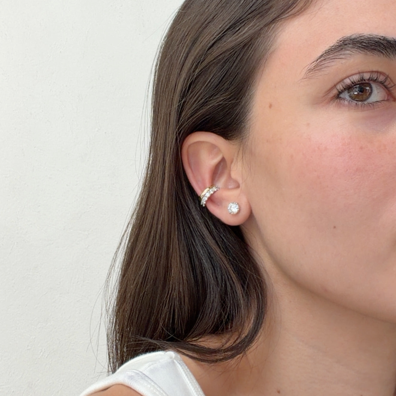 Diamond Earcuff Earring