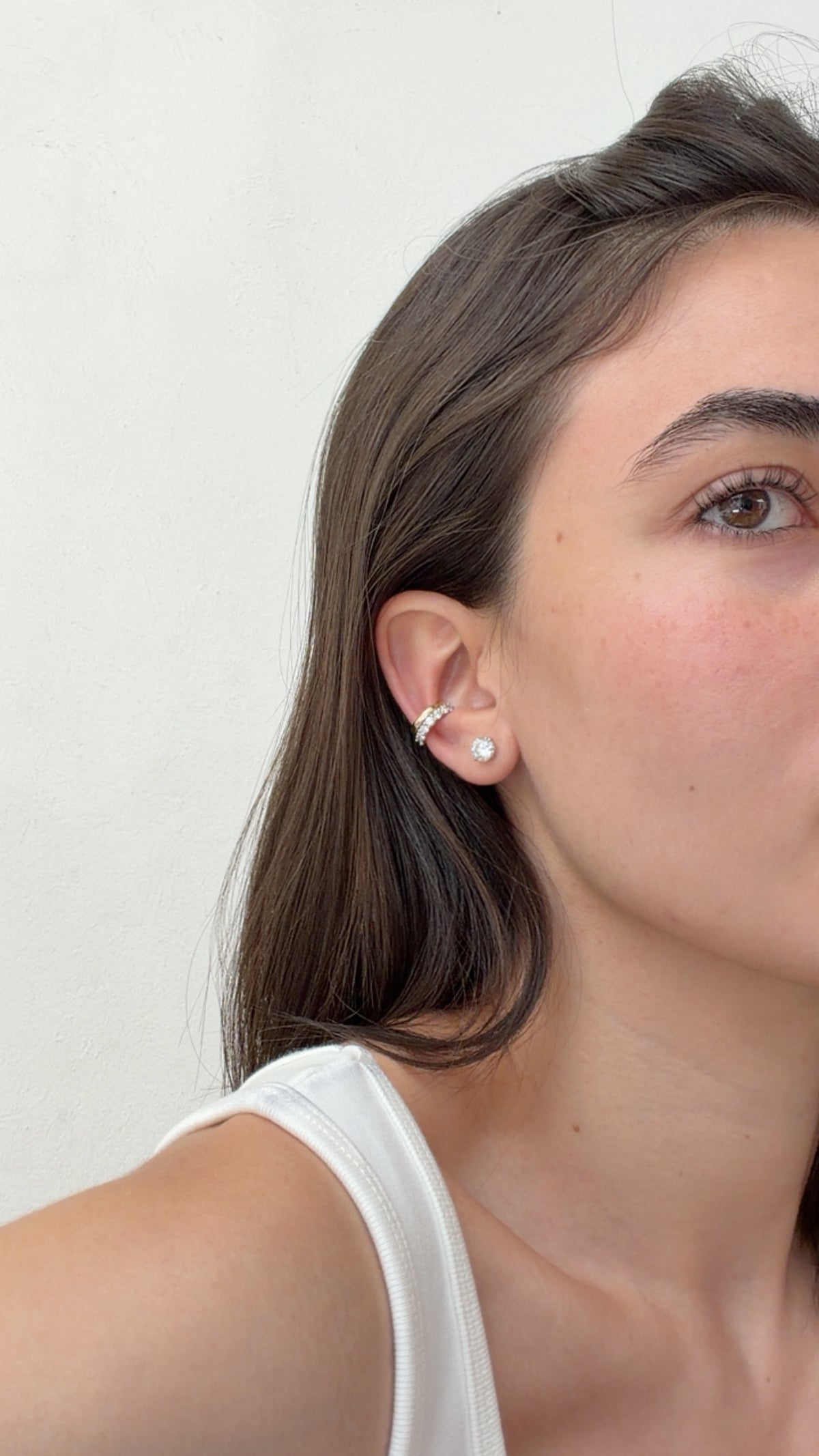 Diamond Earcuff Earring
