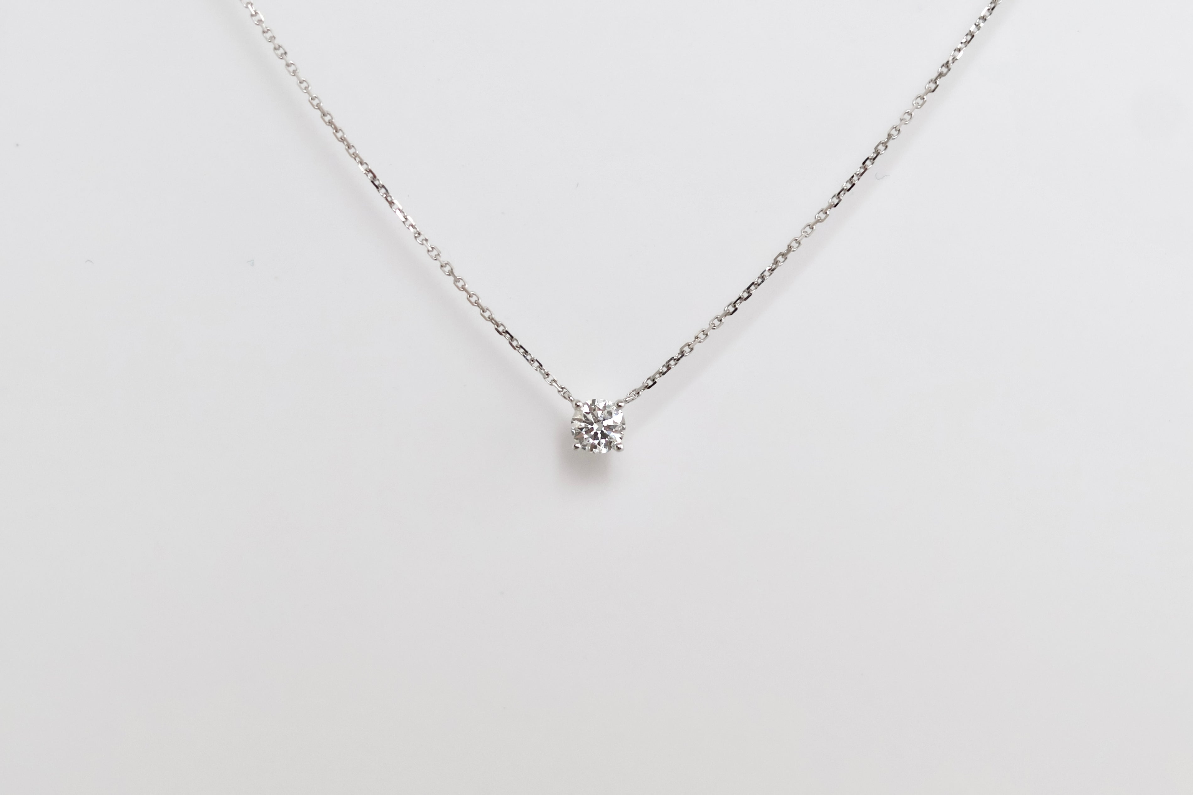 Solitaire Pendant 0.50 ct