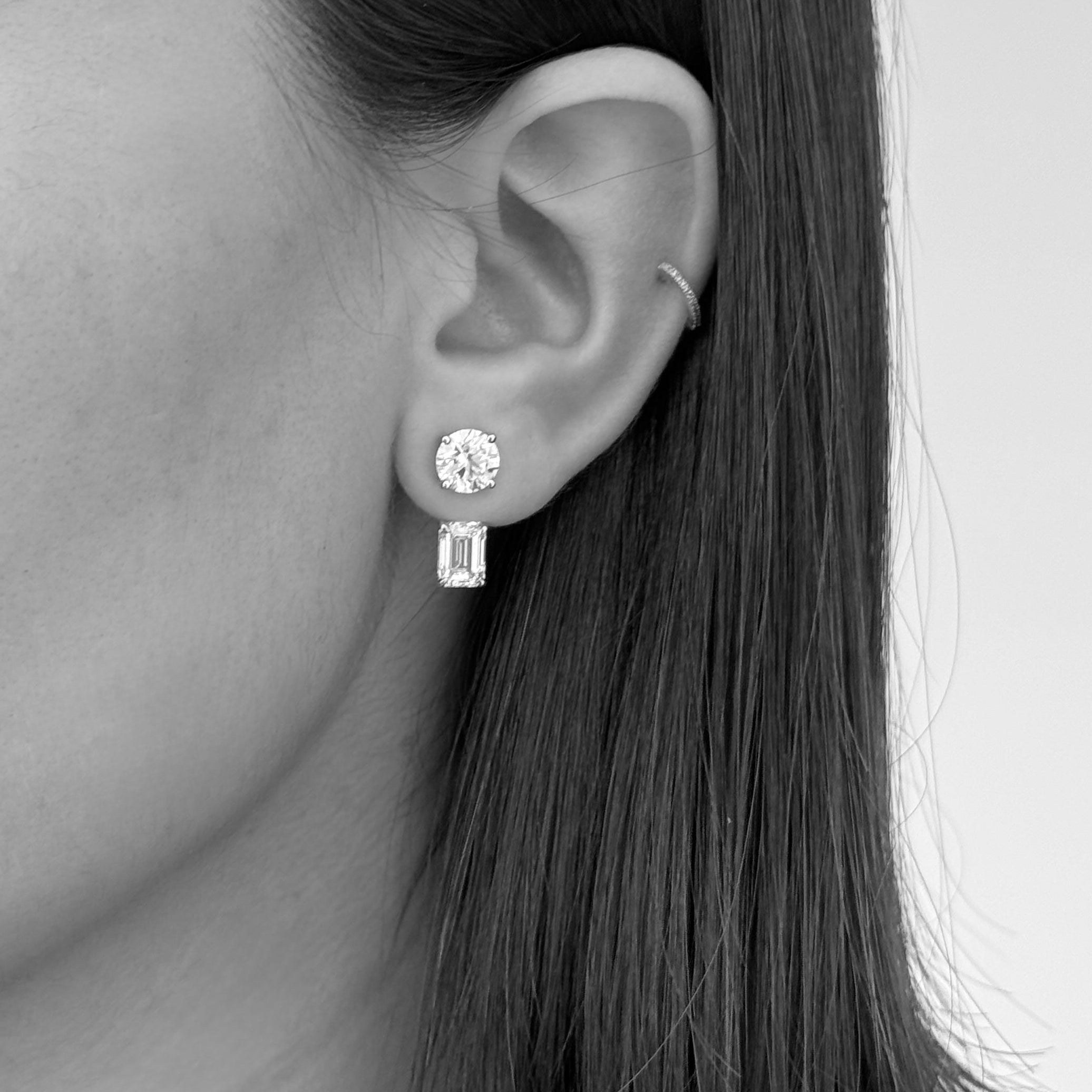 Emerald Drop Jackets 3.00 ct