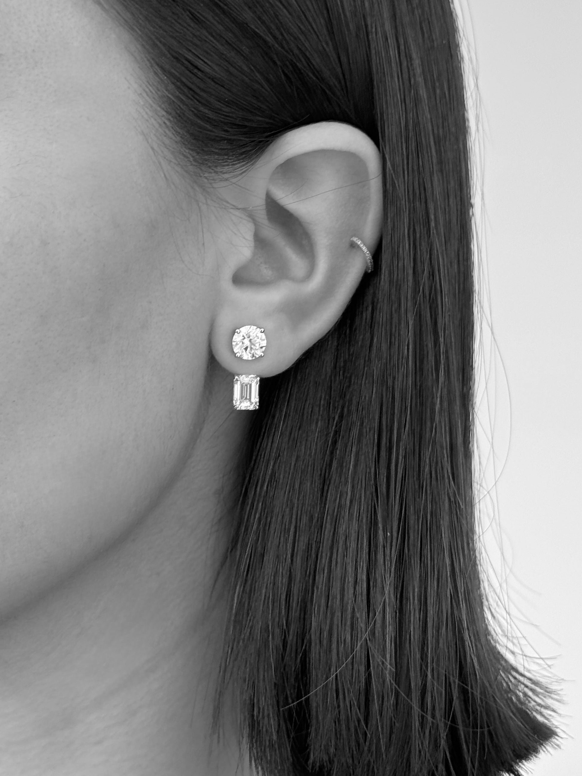 Emerald Drop Jackets 3.00 ct