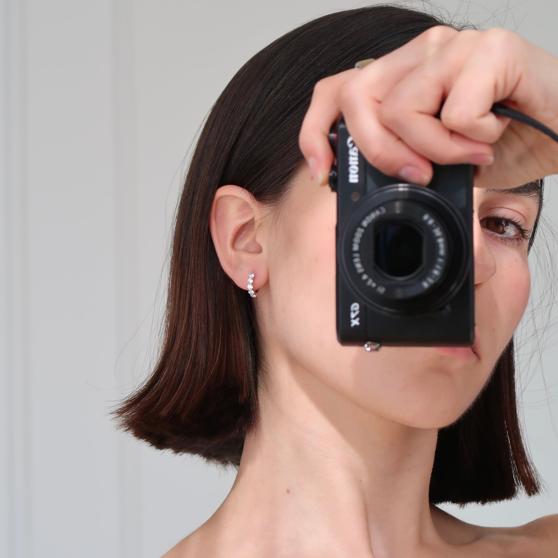 Diamond Hoops 1.00 ct