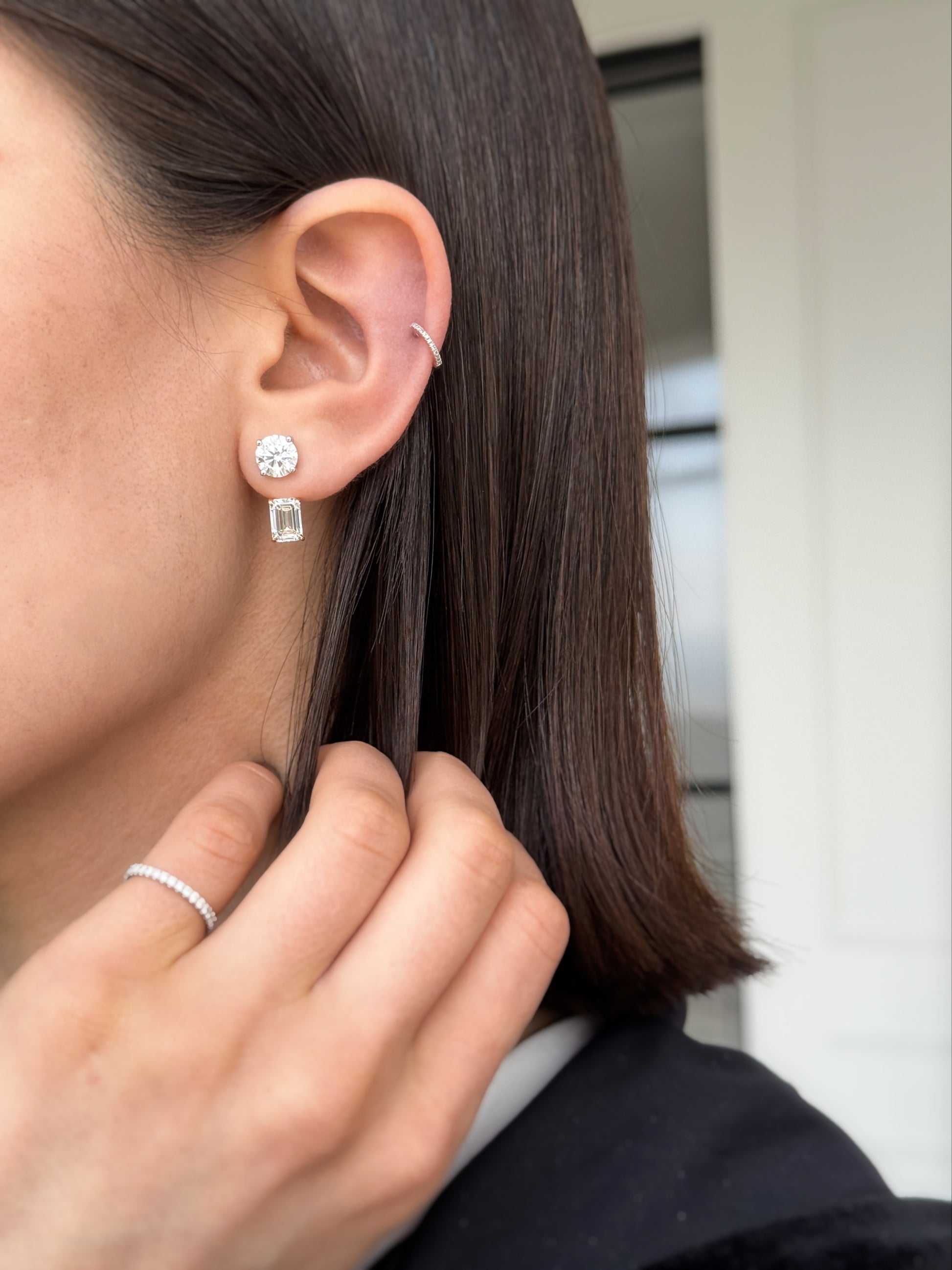 Emerald Drop Jackets 3.00 ct