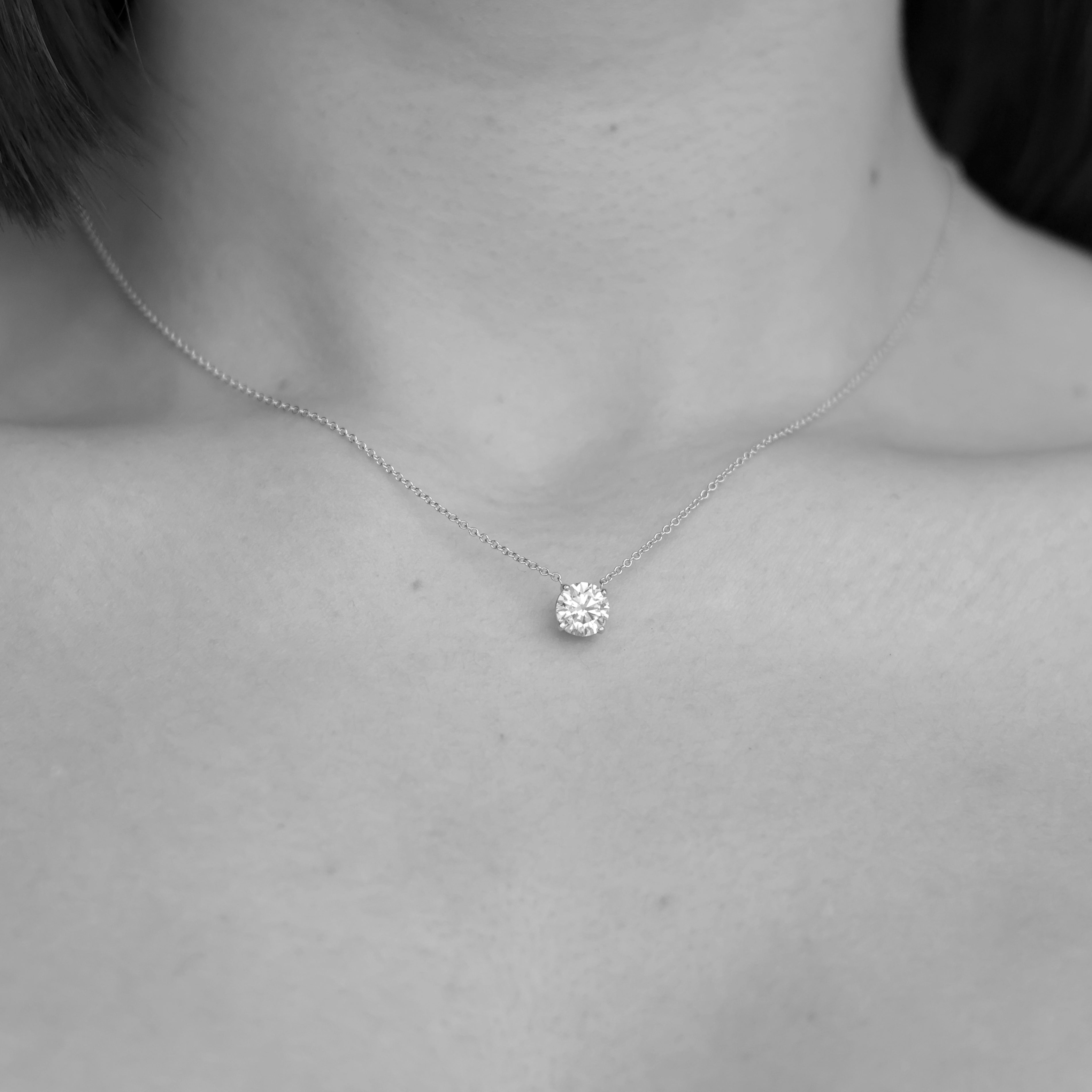 Solitaire Pendant 1.00 ct