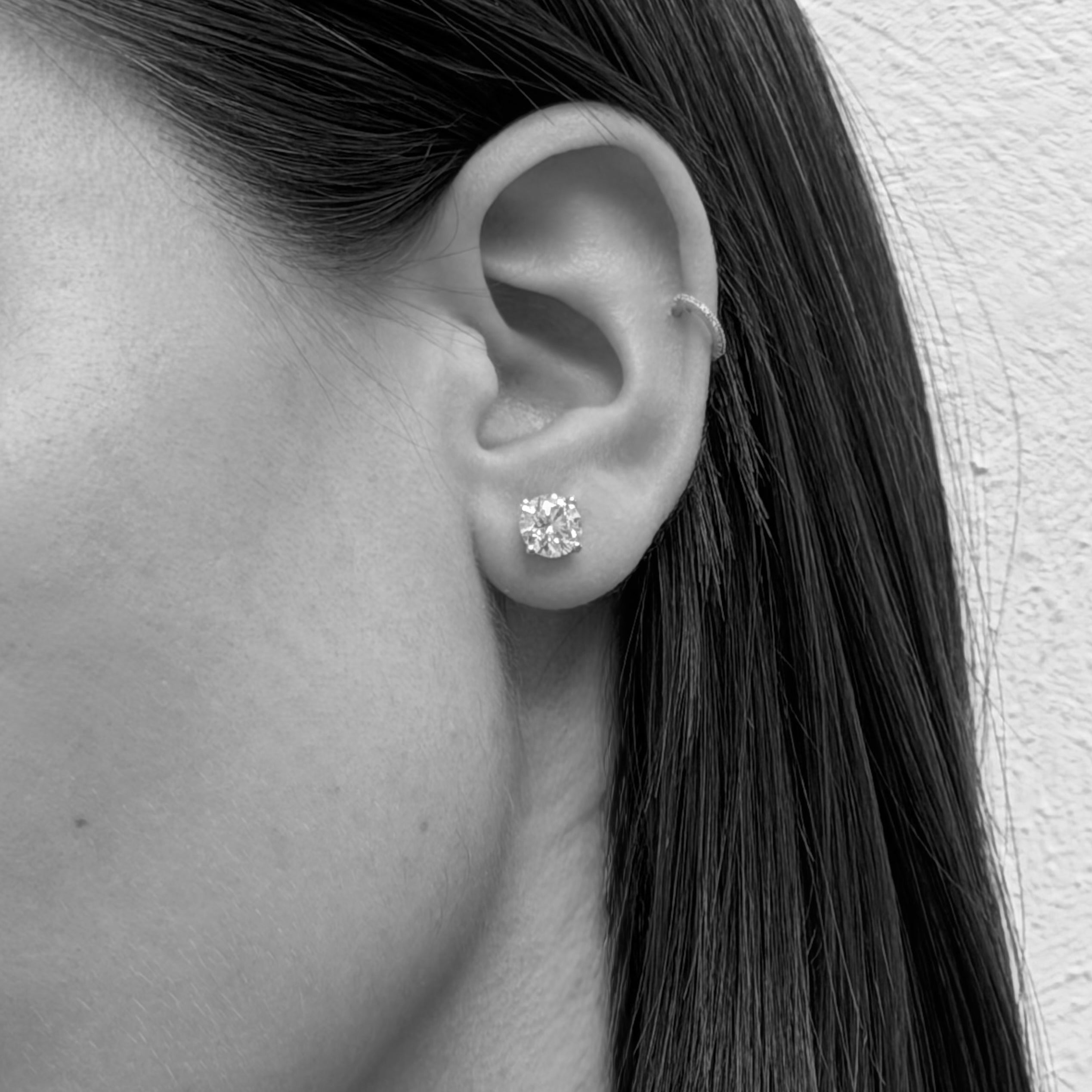 Diamond Studs 3.00 ct