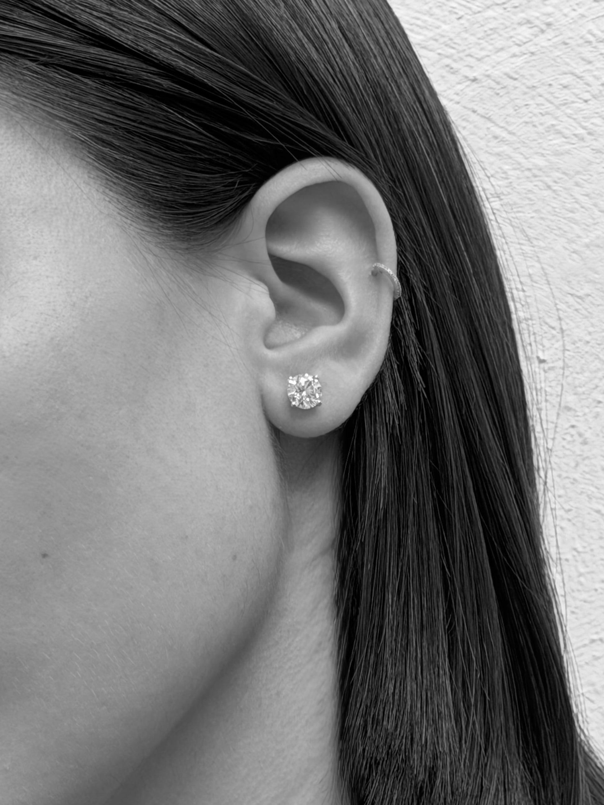 Diamond Studs 3.00 ct
