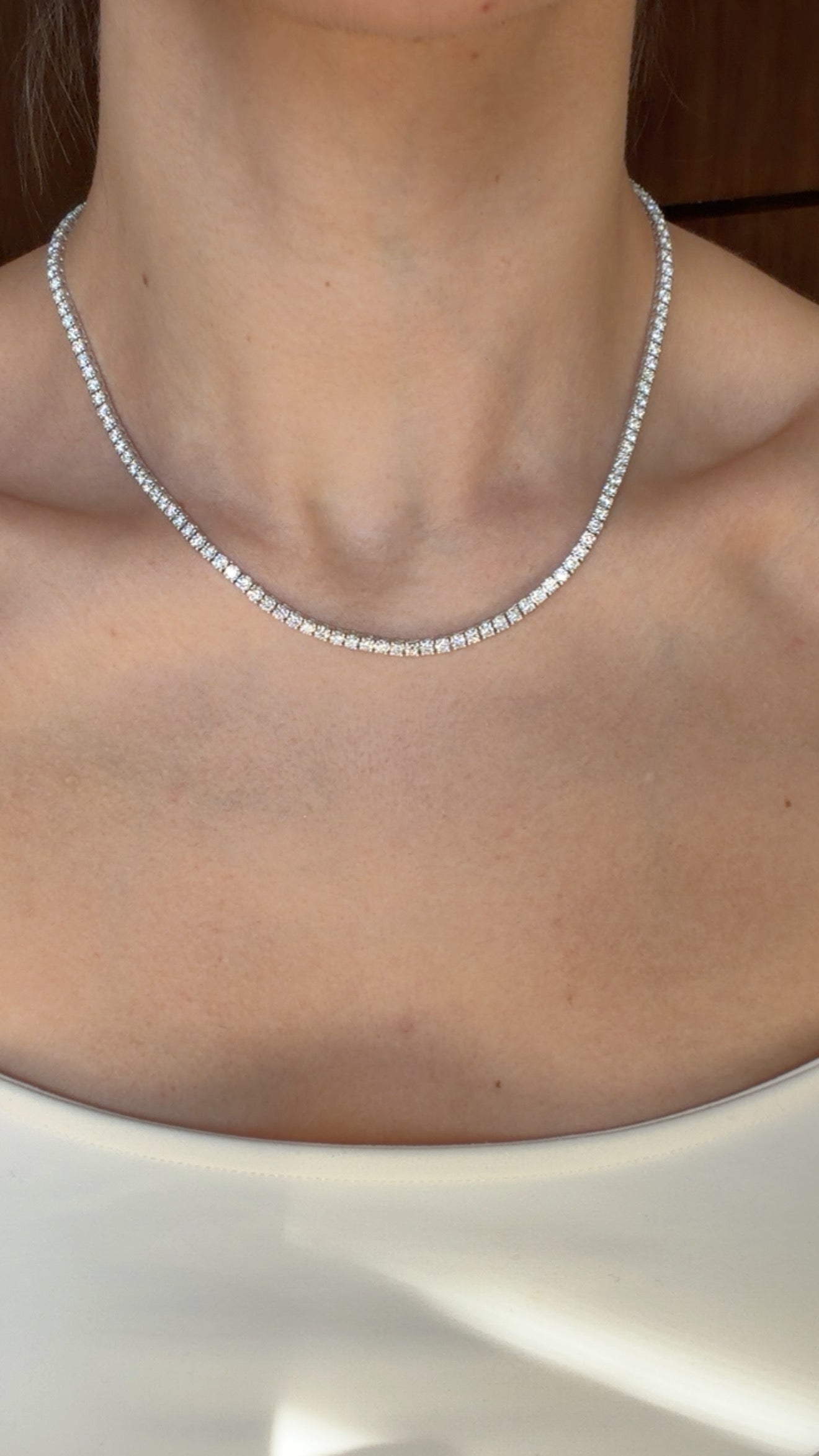 Diamond Tennis Necklace