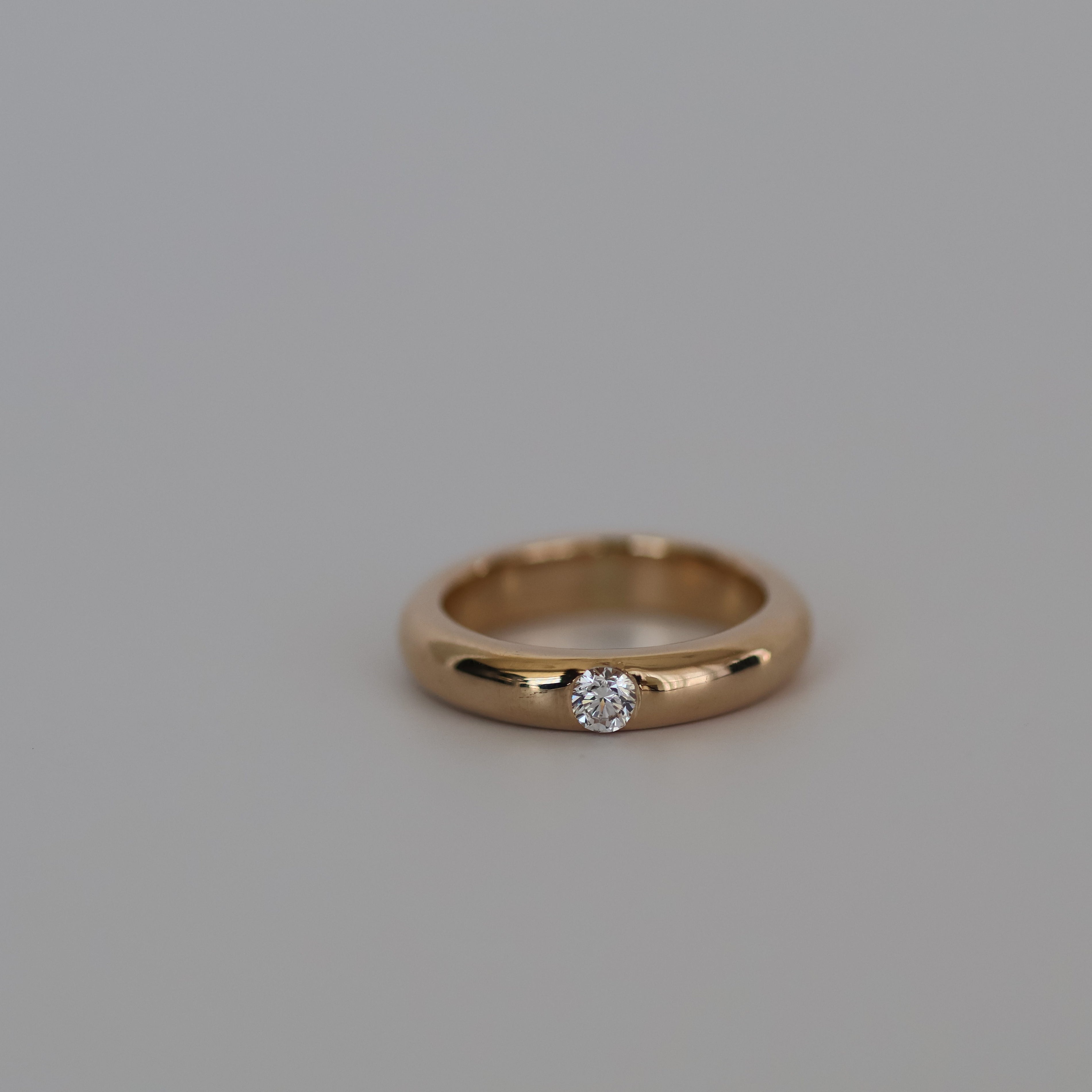 Inset Diamond Band