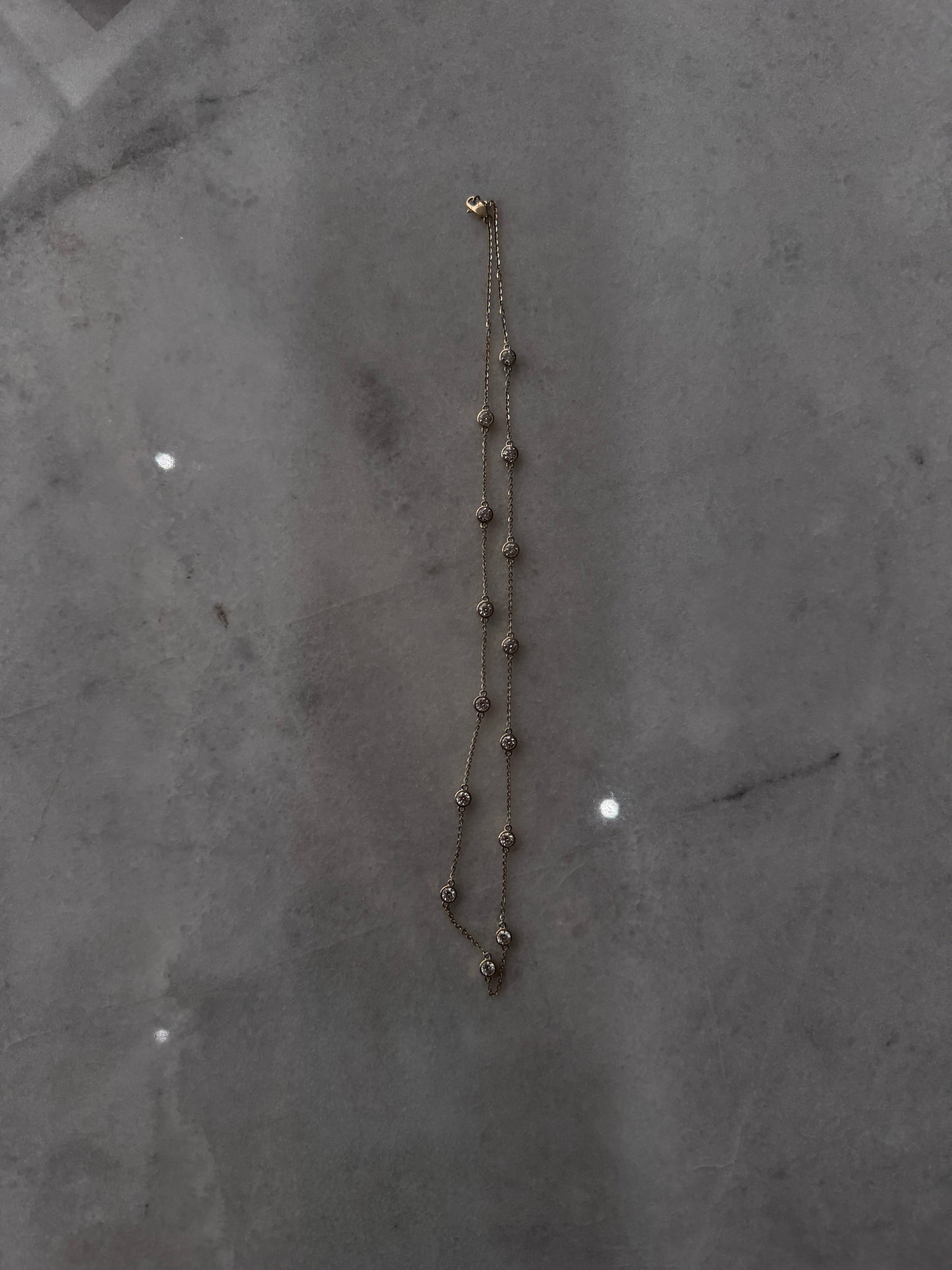 Bezel Necklace