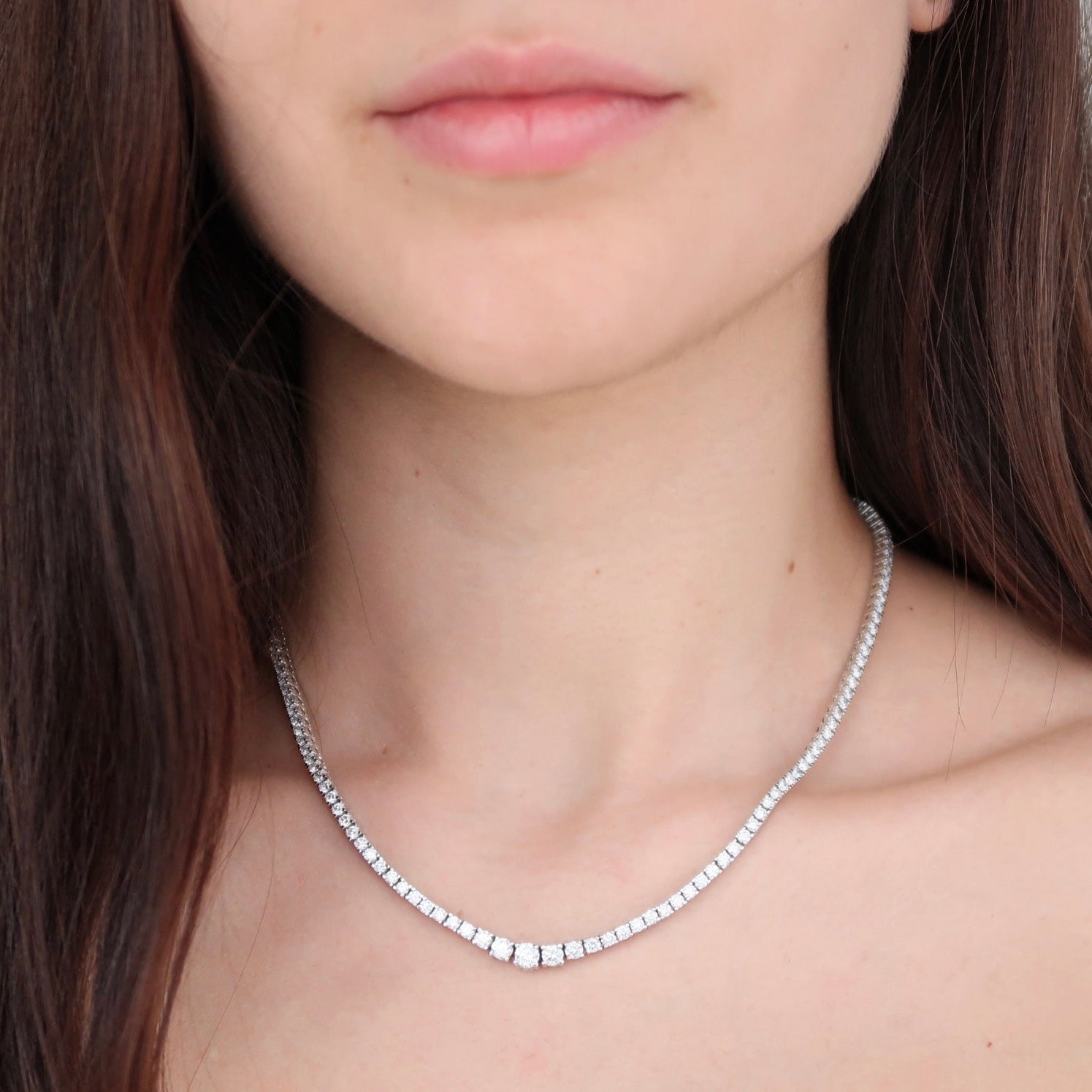 Rivière Necklace 7.00 ct