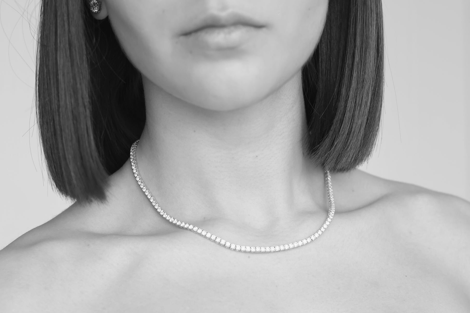 Tennis Necklace 10.00 ct