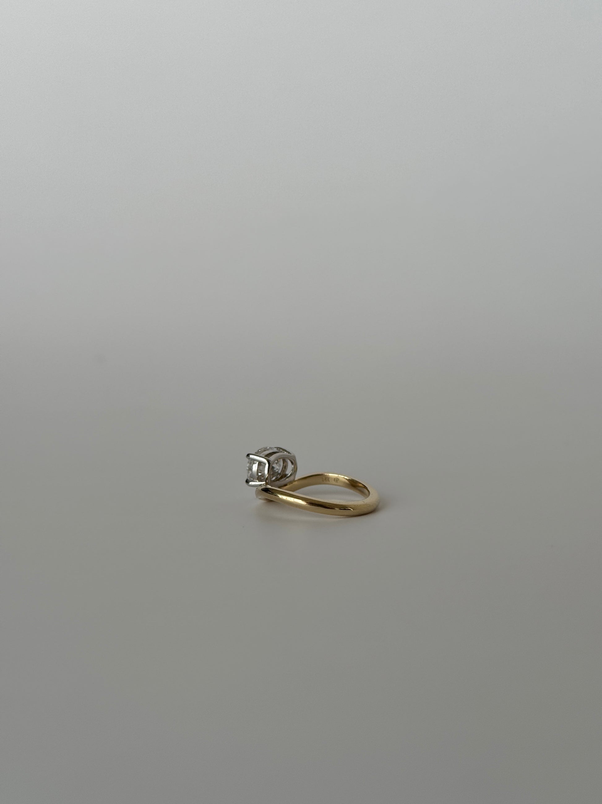Floating Oval Ring