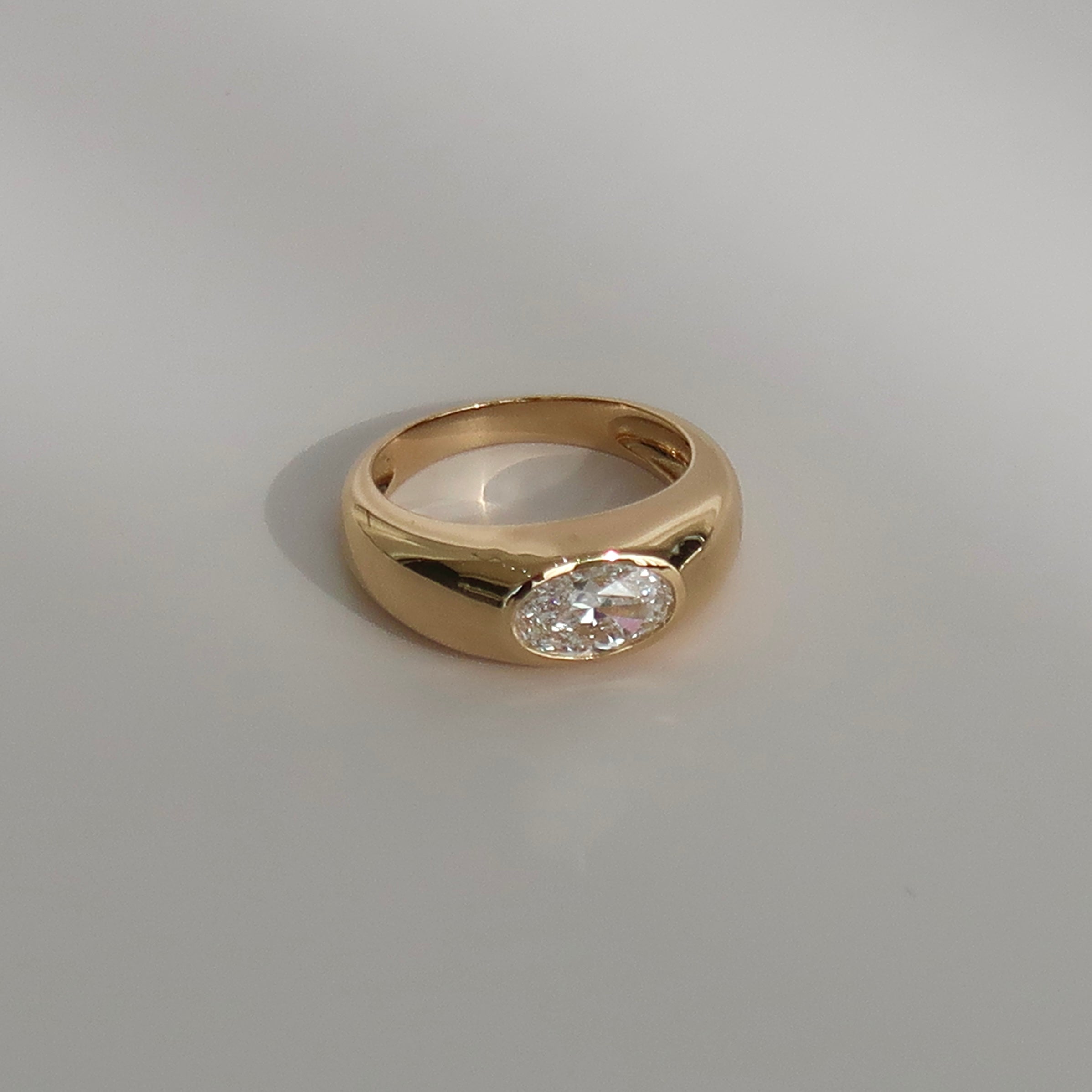 Dome Oval Ring