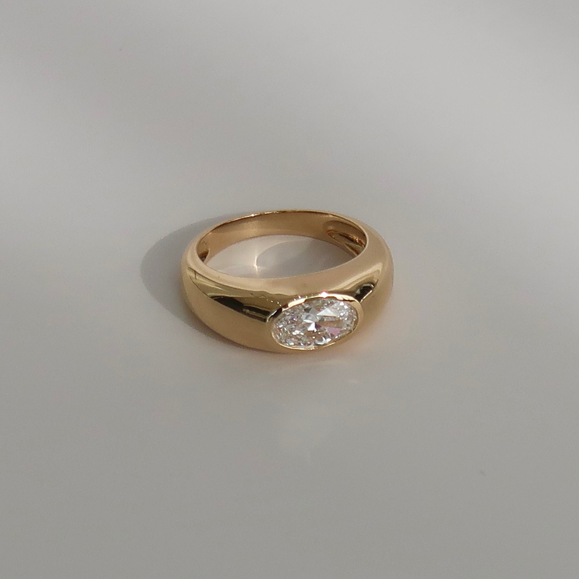 Dome Oval Ring