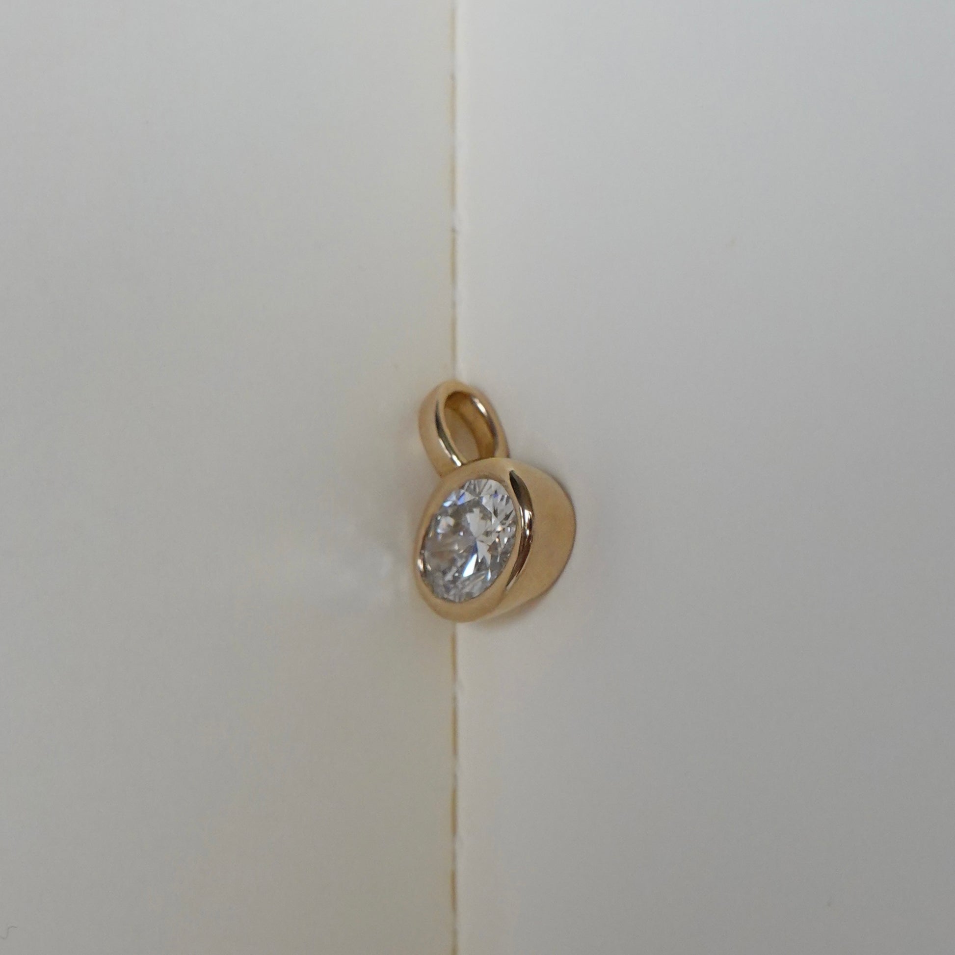 Oval Bezel Charm