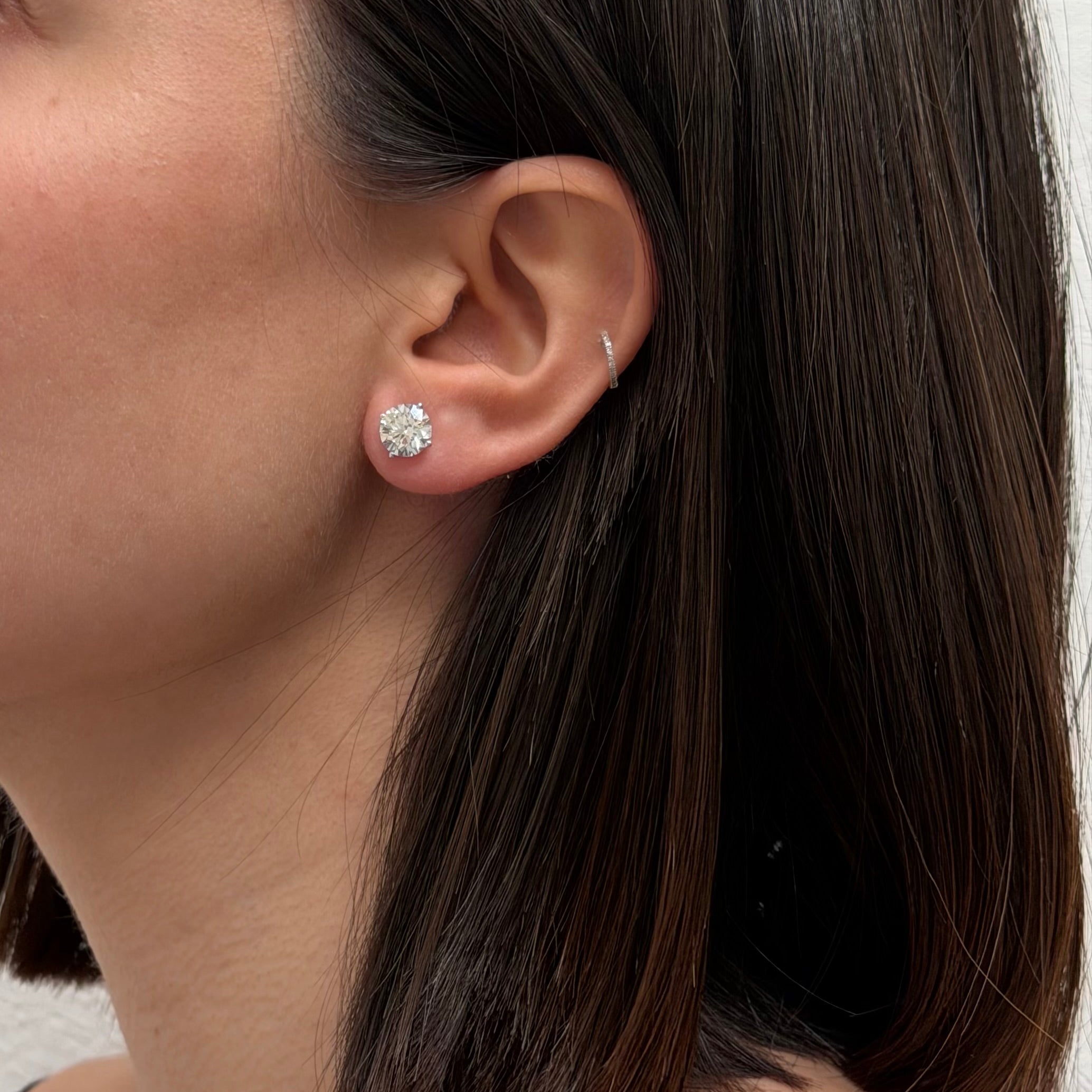 Diamond Studs 4.00 ct