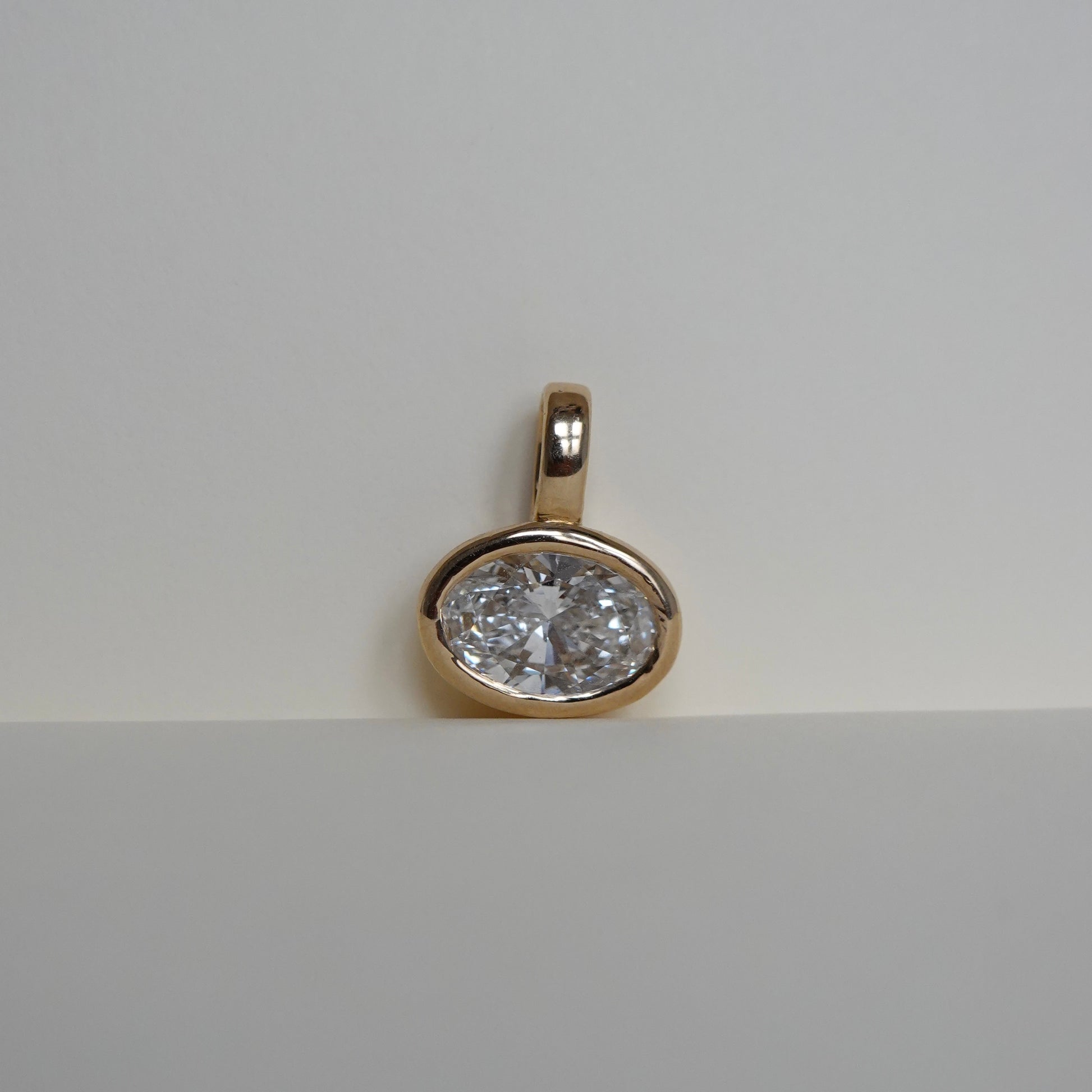 Oval Bezel Charm
