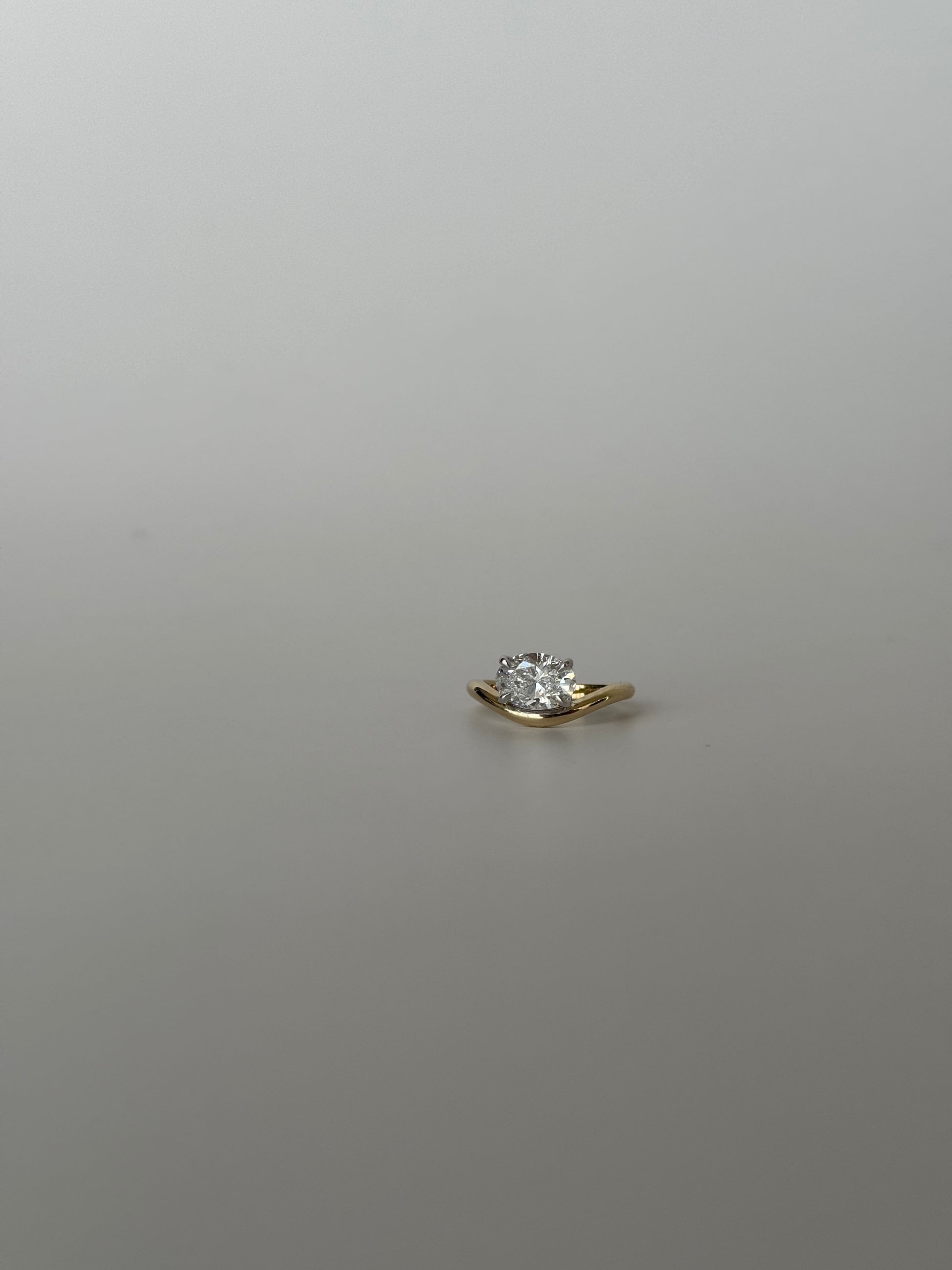 Floating Oval Ring