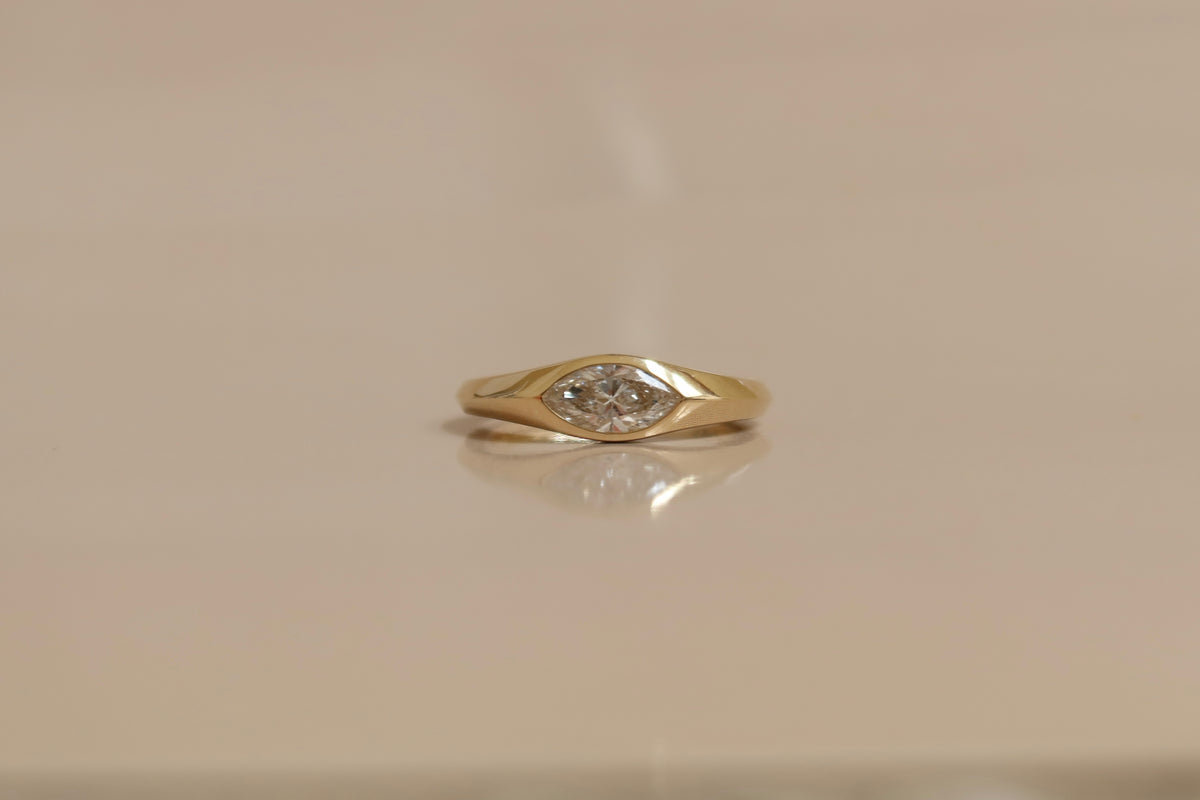 Marquise Pinky Ring
