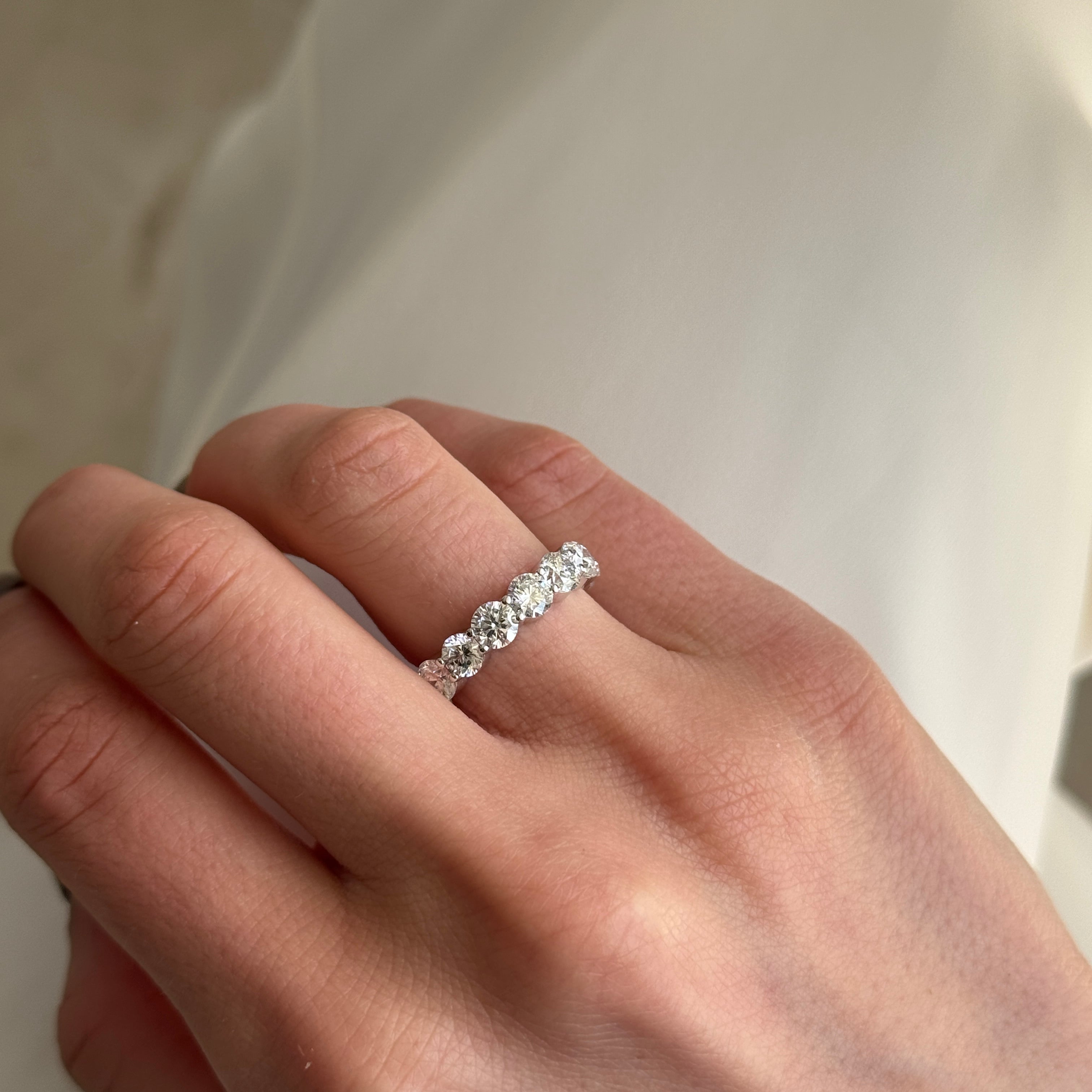 Half Diamond Band