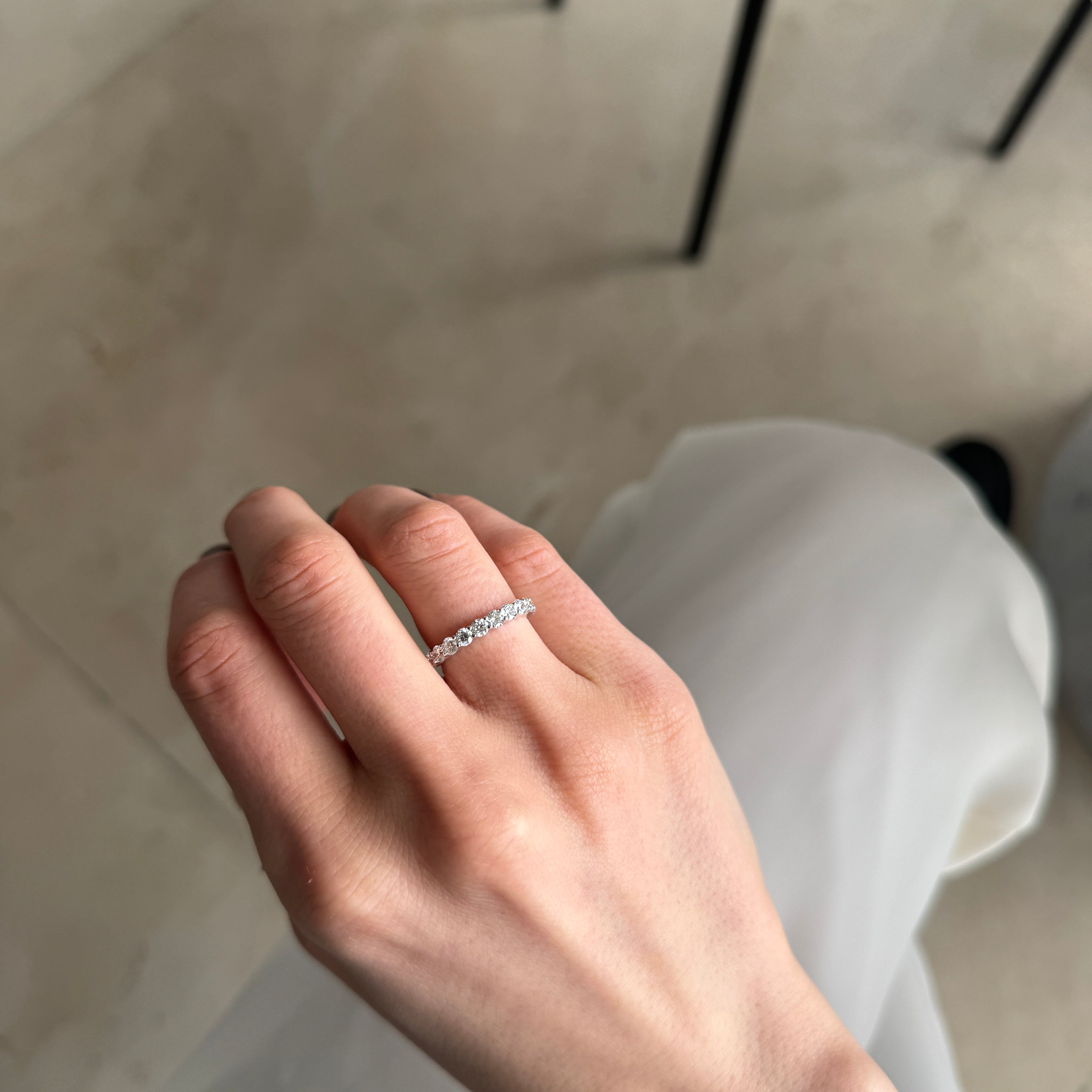 Half Diamond Band