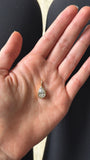 Pear Bezel Charm