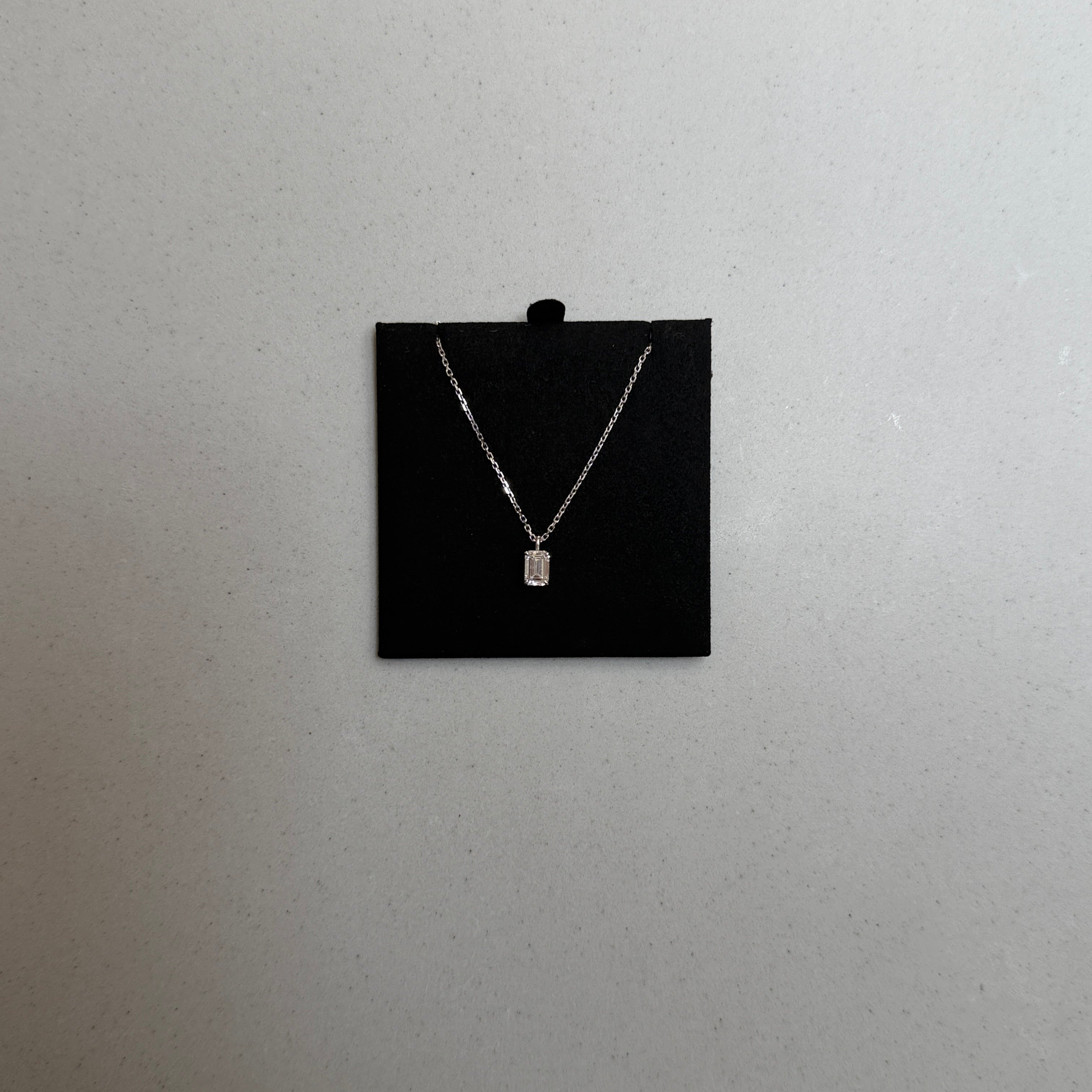 Emerald North-South Pendant