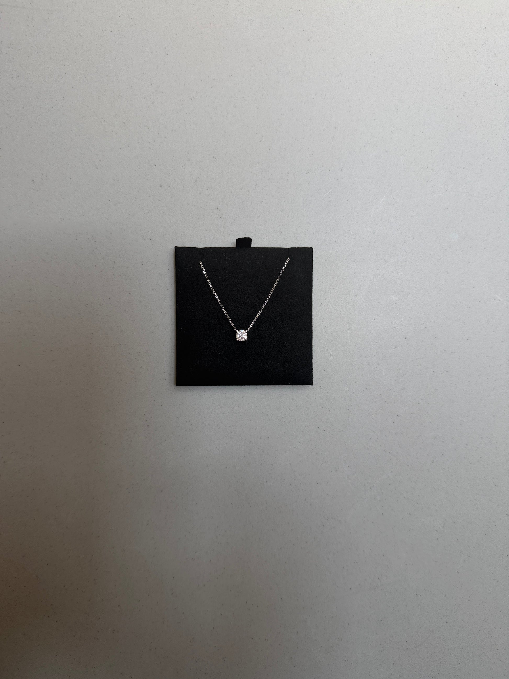 Solitaire Pendant 0.50 ct