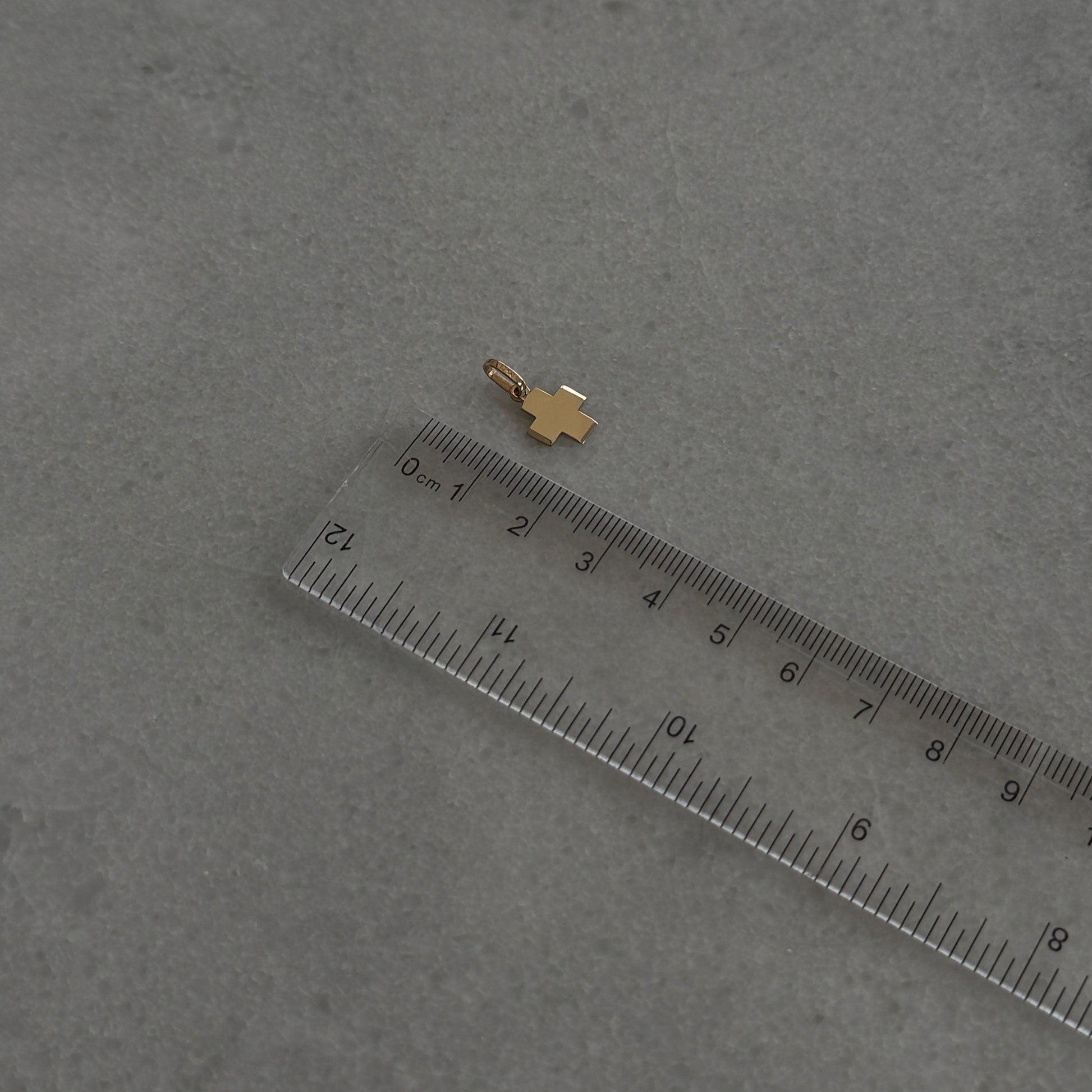Mini cross charm