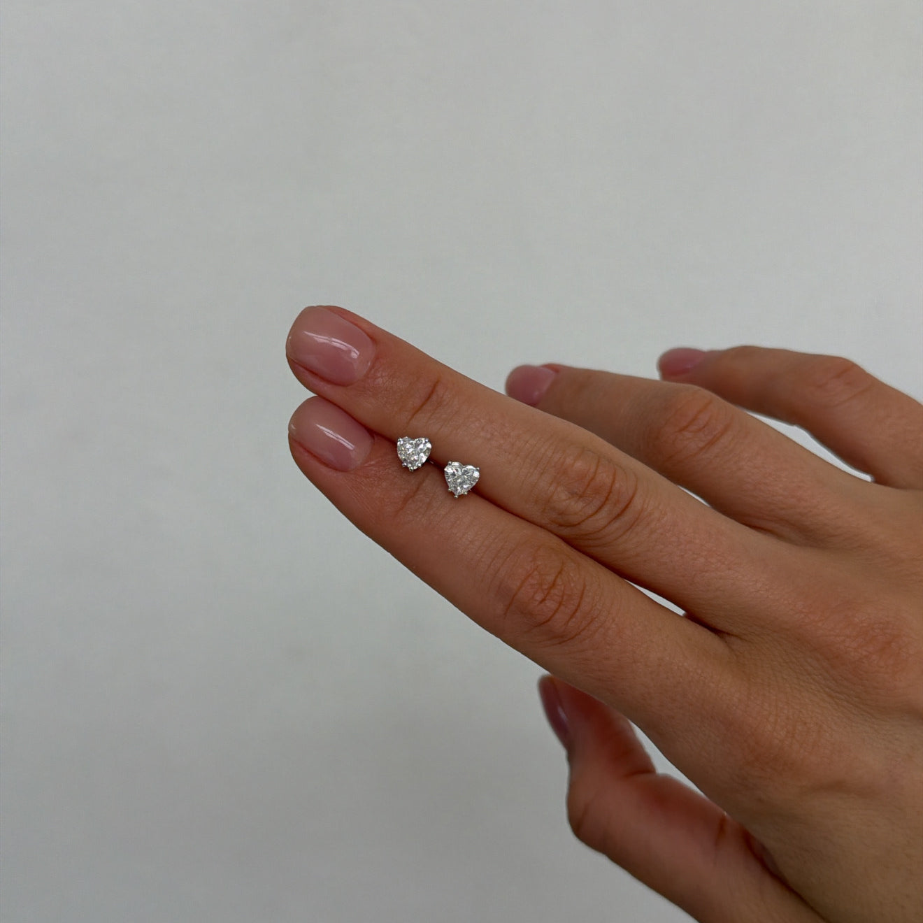 Heart Studs