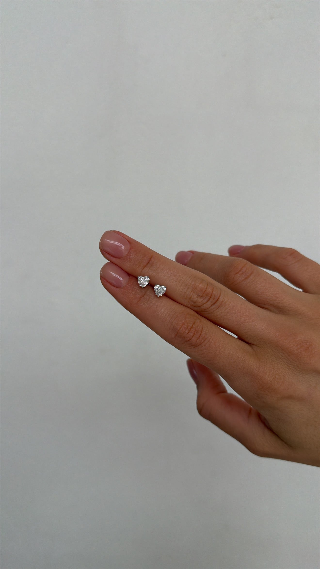 Heart Studs