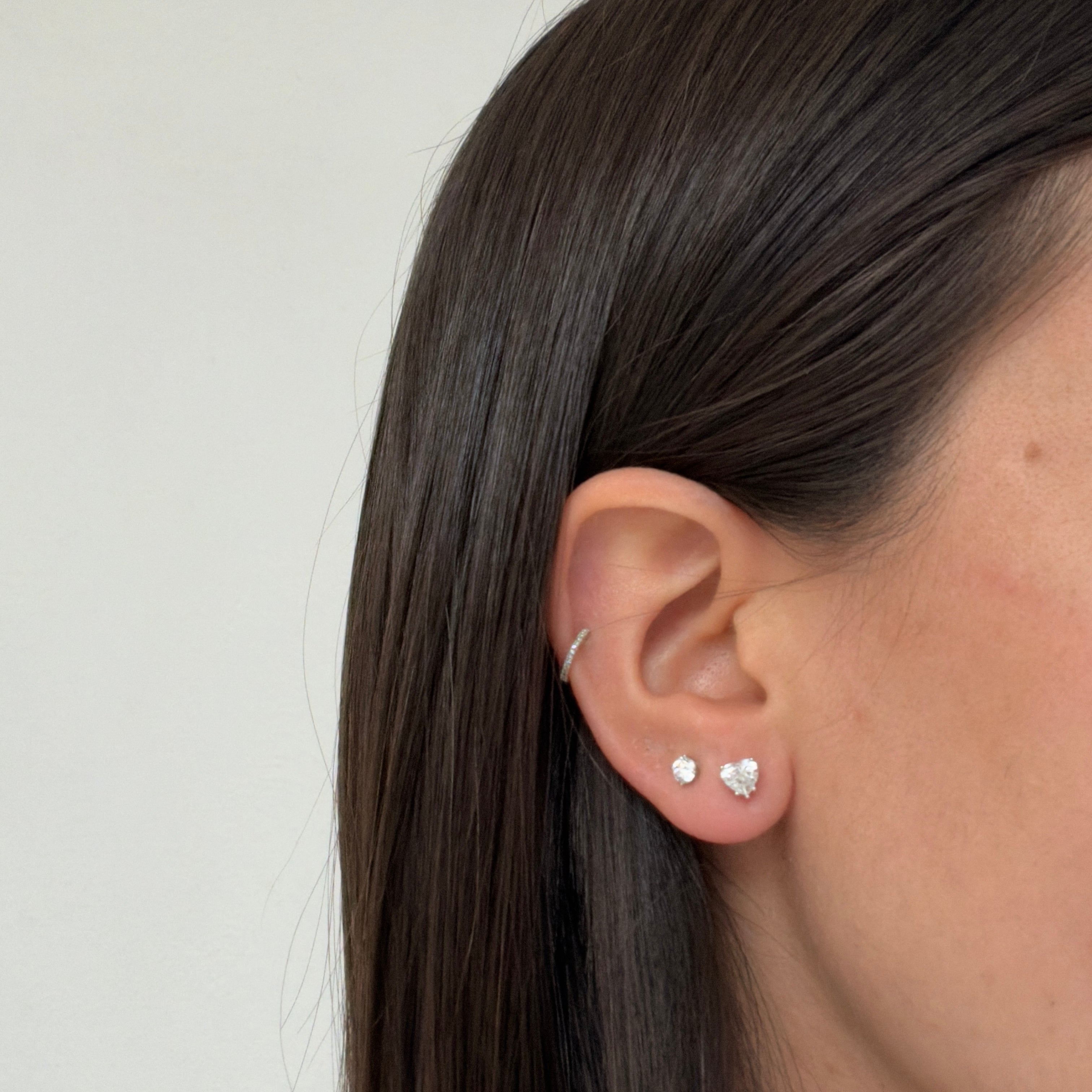 Heart Studs