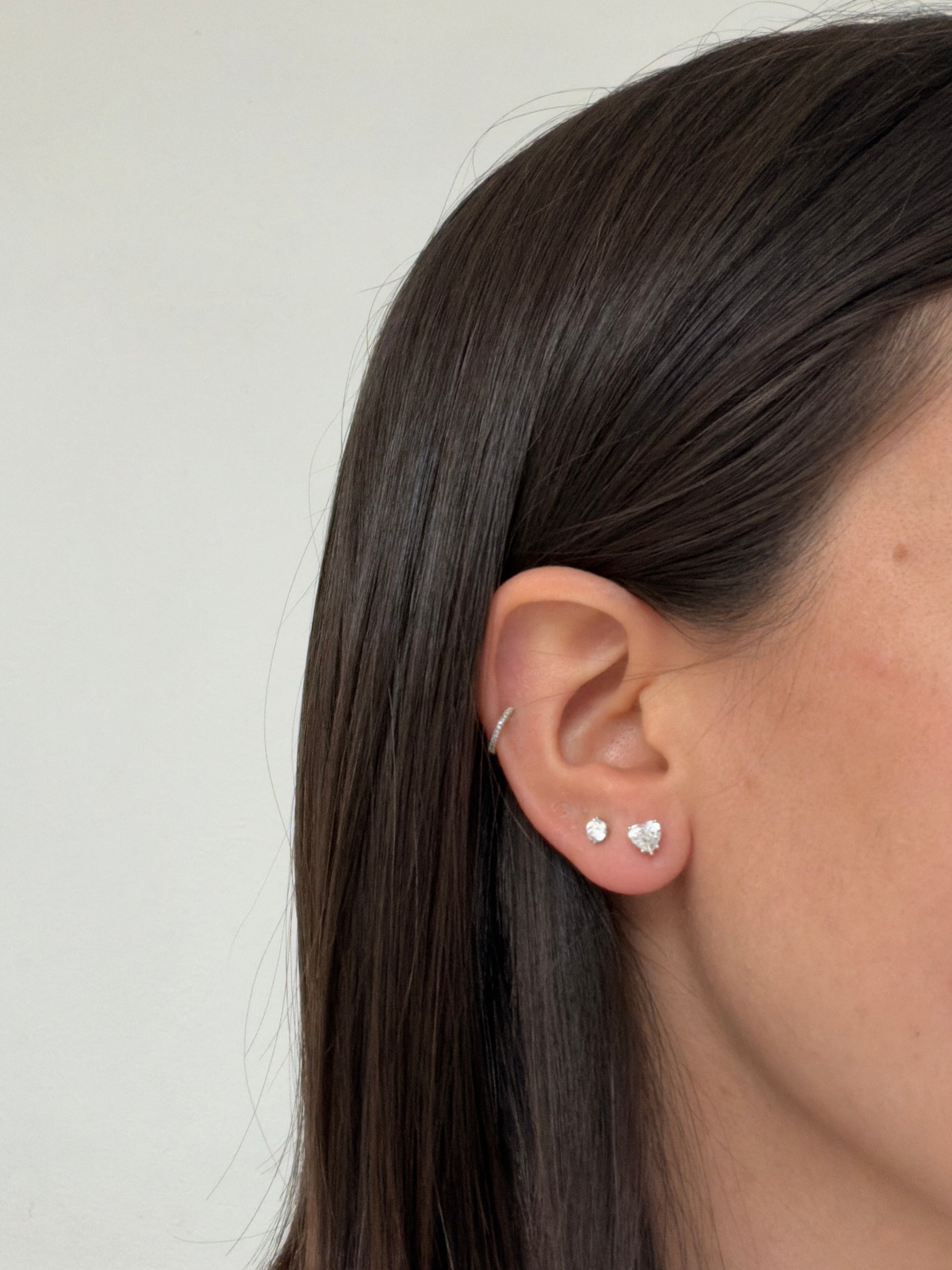Heart Studs