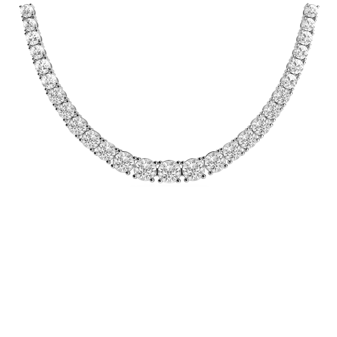 Rivière Necklace 10.00 ct