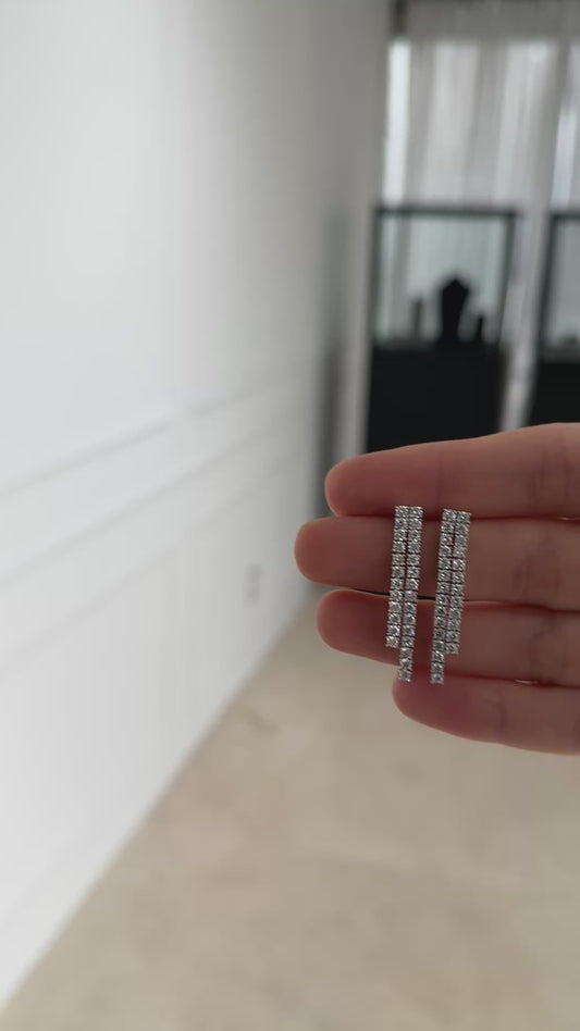 Twin Drop Earrings
